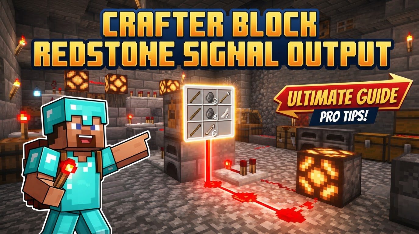 A complex Redstone contraption with hoppers feeding into Crafters, comparators reading their state, and Redstone dust lines connecting various components.