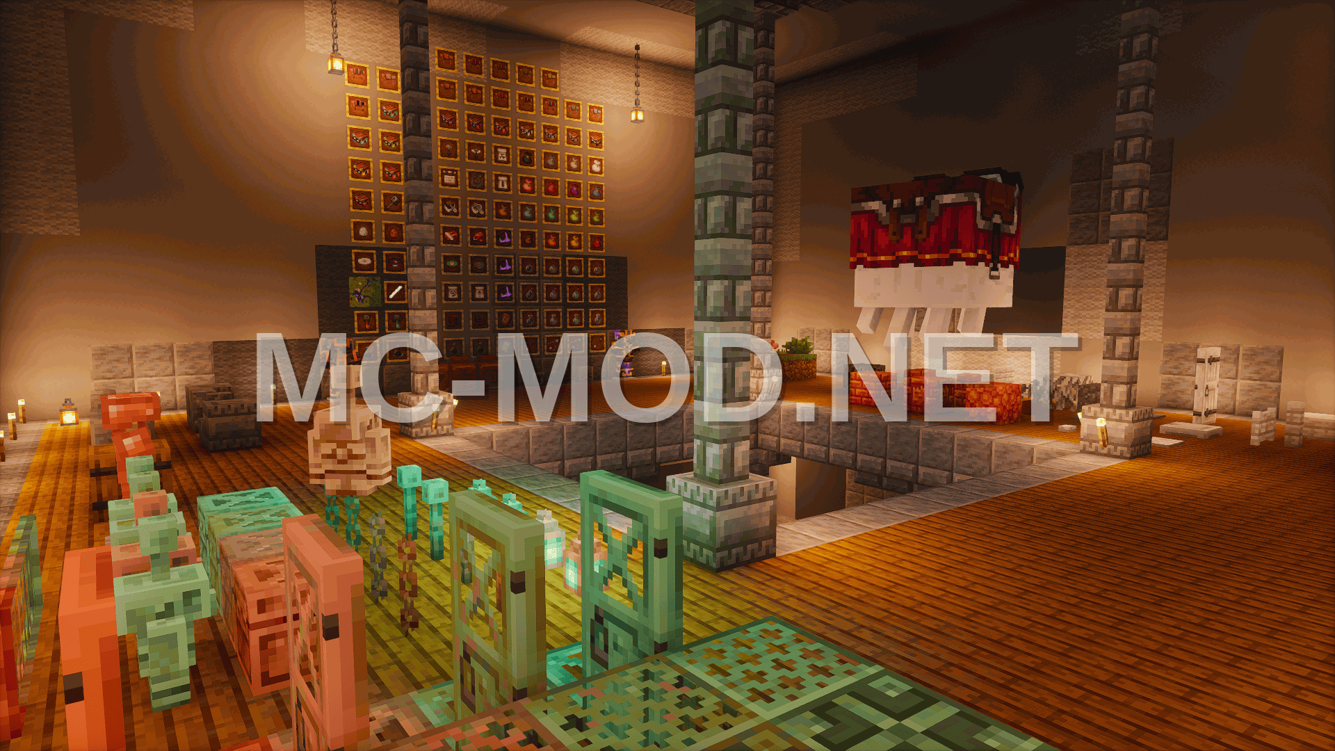 Minecraft 1.21 Museum Hardcore Build