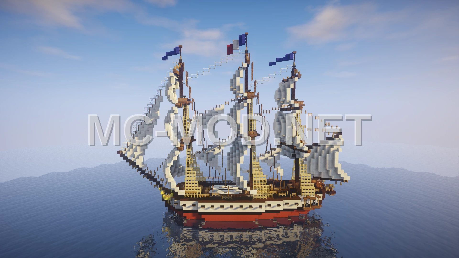 18th Century Frigate Ship