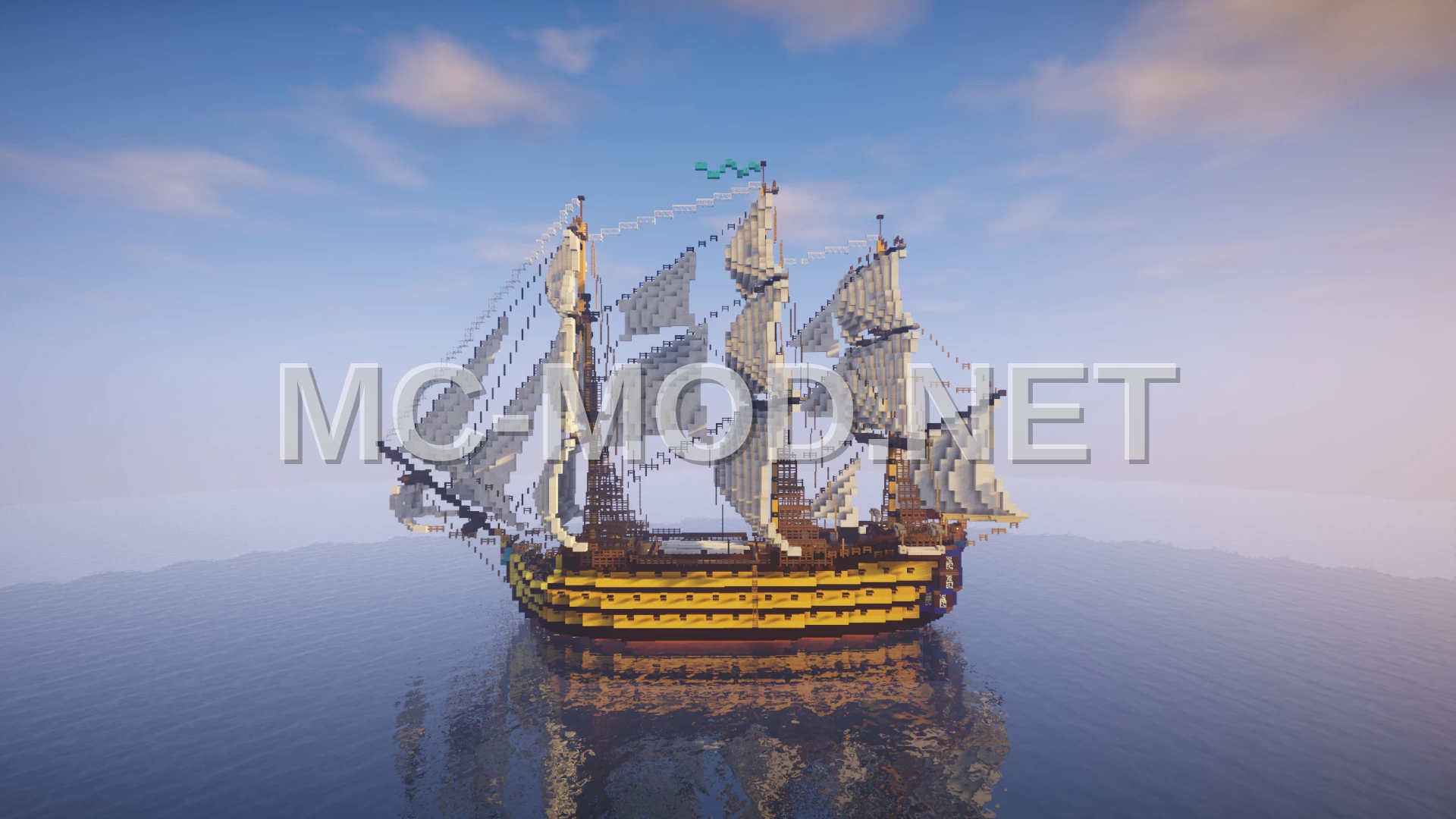18th Century Man O War Ship