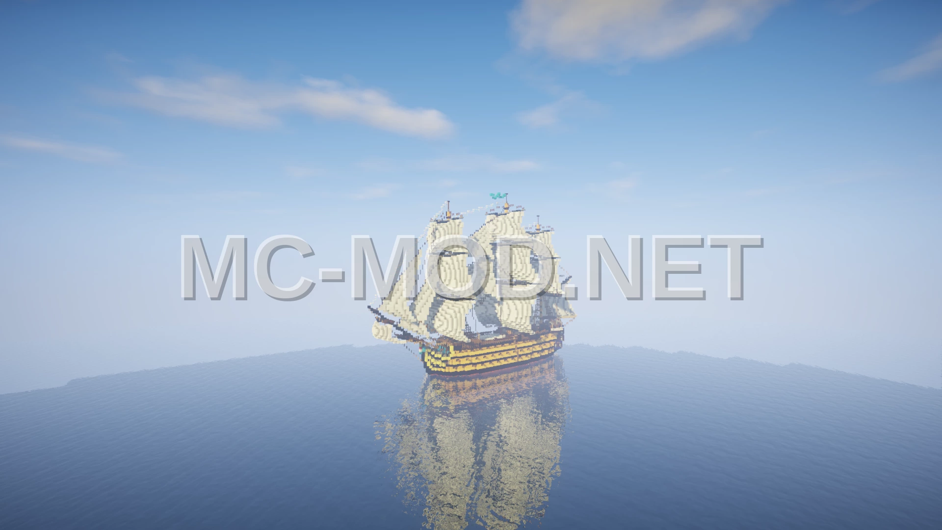 18th Century Man O War Ship