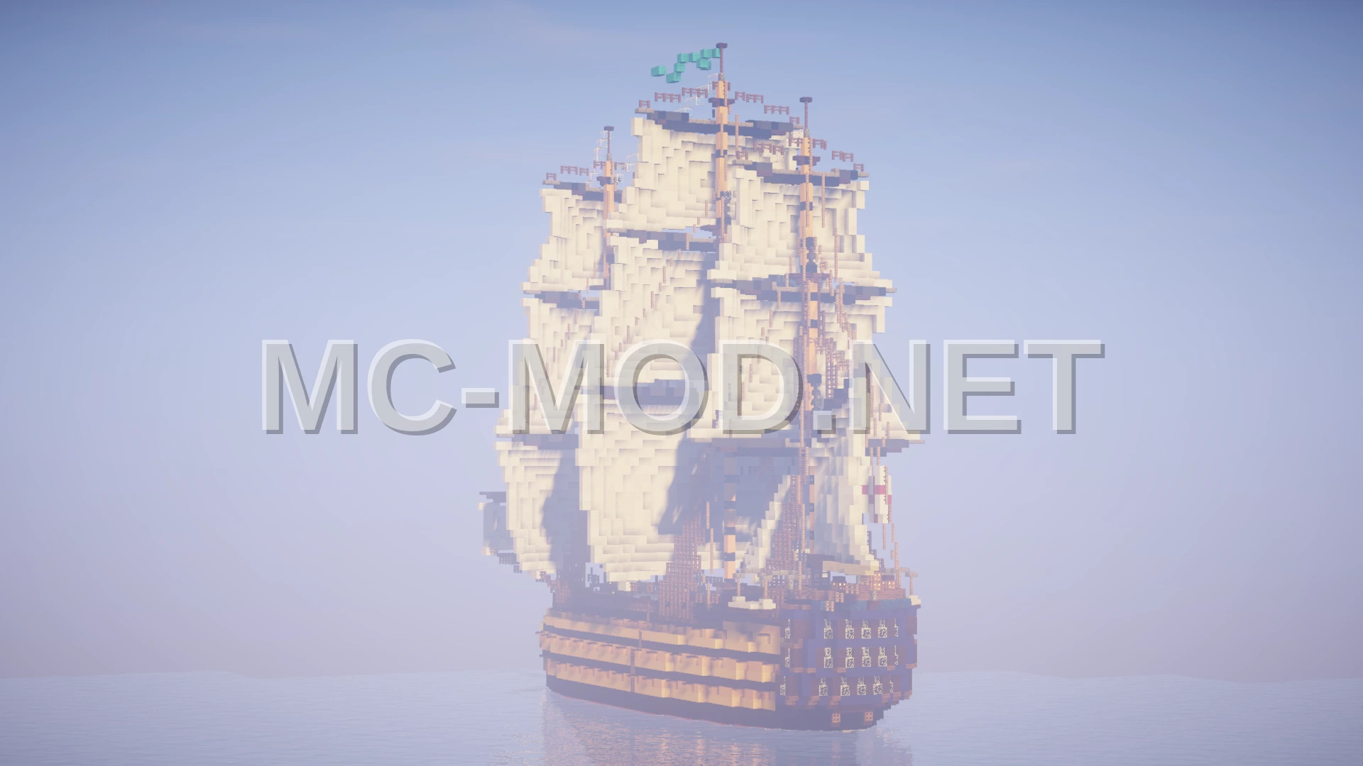 18th Century Man O War Ship
