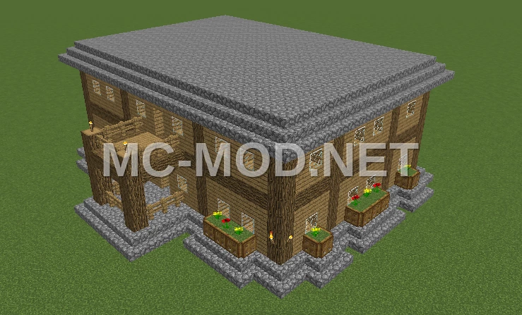 Survival Mansion 2-Story Build
