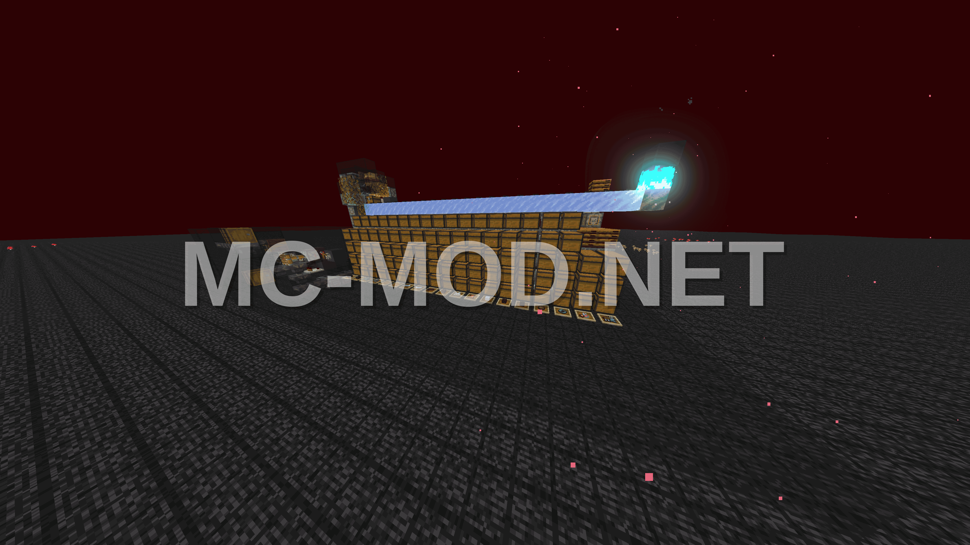 Piglin Bartering Station With Gold Block Unloader