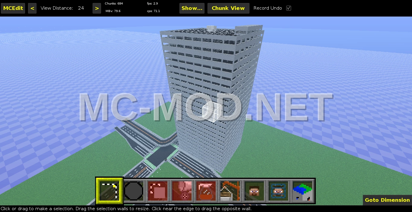 29-Story Modern Parking Garage Structure