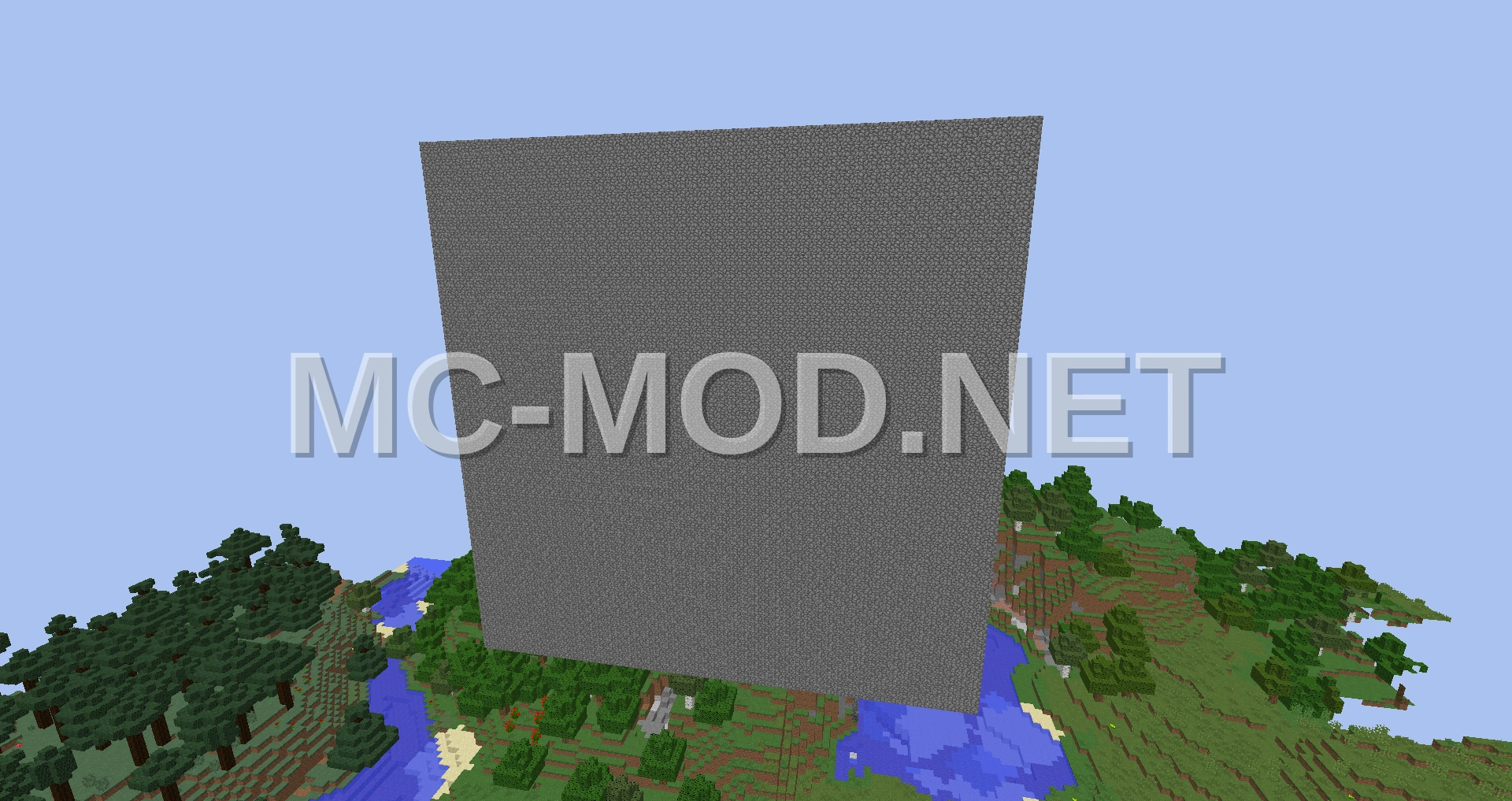 50×50 Cobblestone Filter Walls for Factions