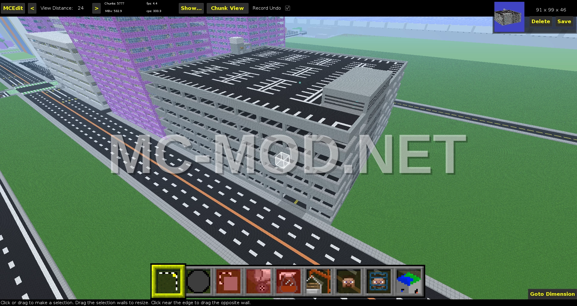 Multi-Level 6-Story Parking Lot