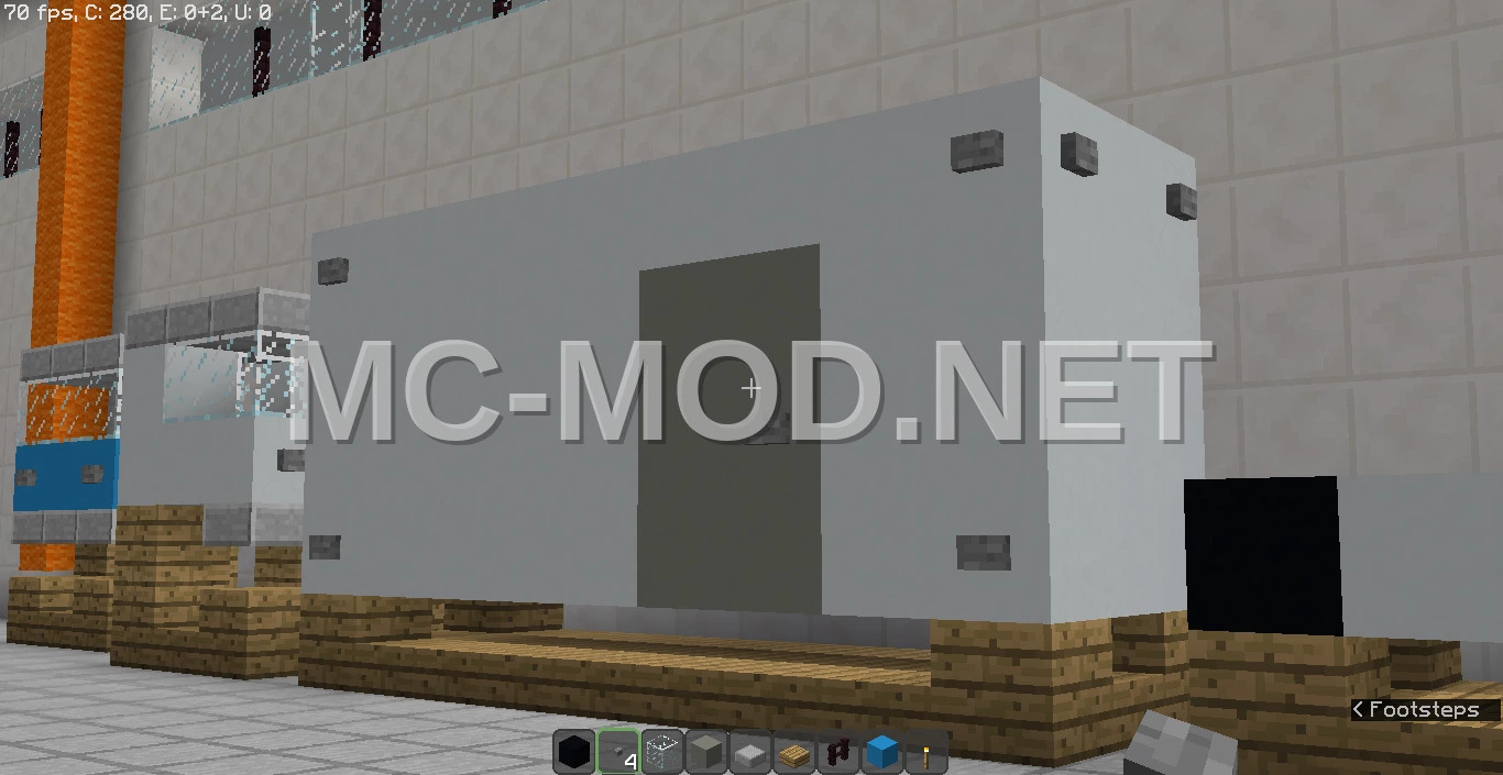 9 Block Long Van Box Truck Compartment