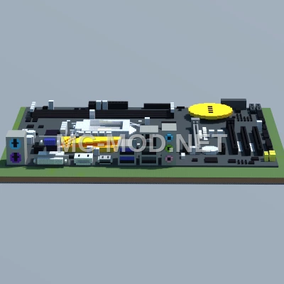 ASUS H170-PRO/CSM Motherboard Pixel Art