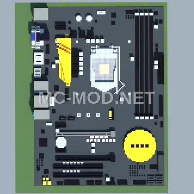 ASUS H170-PRO/CSM Motherboard Pixel Art