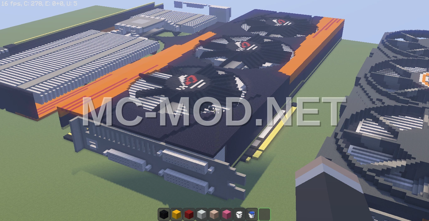 ASUS ROG NVIDIA GTX 680 Motherboard Pixel Art