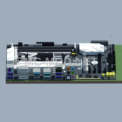 ASUS X370-PRO Motherboard Recreation