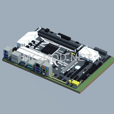 ASUS X370-PRO Motherboard Recreation