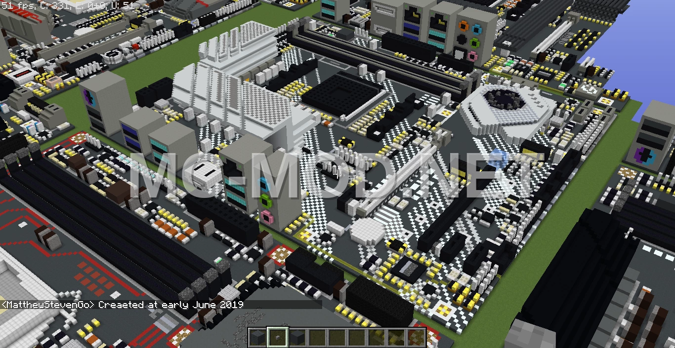 ASUS X570-P Motherboard Voxel Art