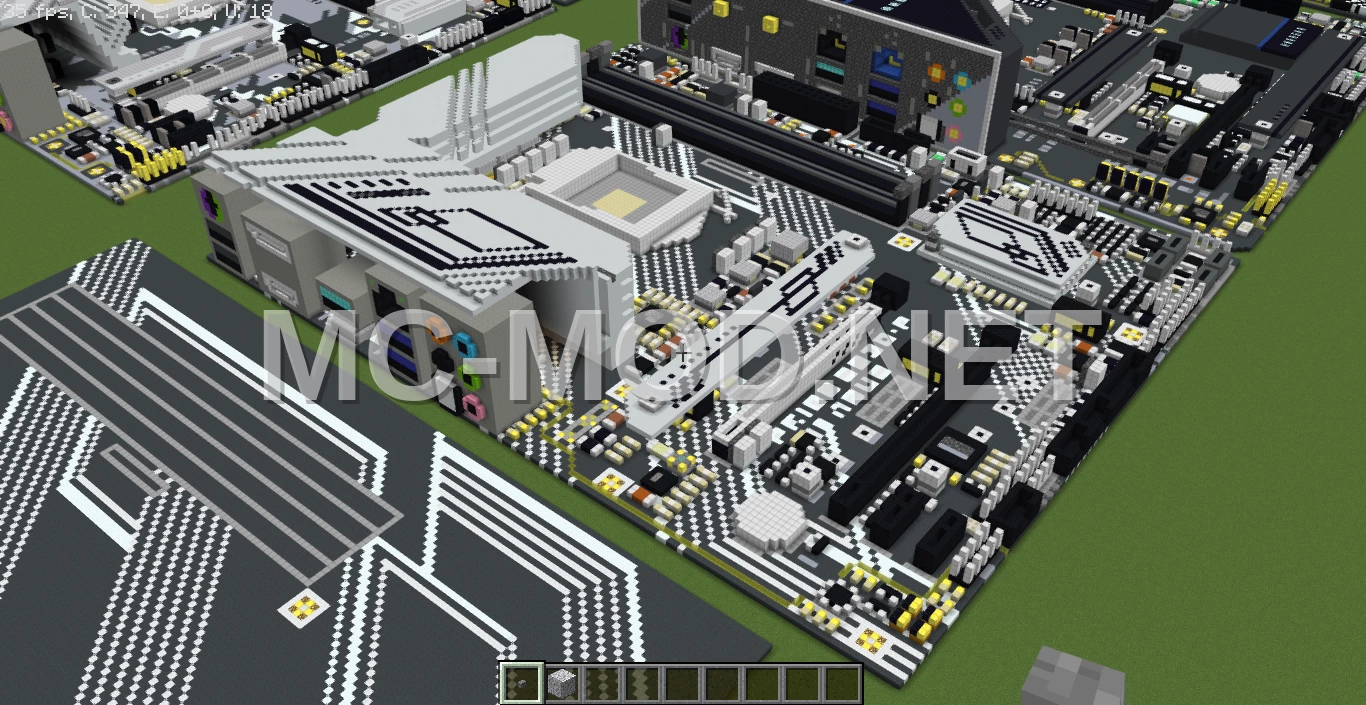 ASUS Z590-P Motherboard Voxel Art