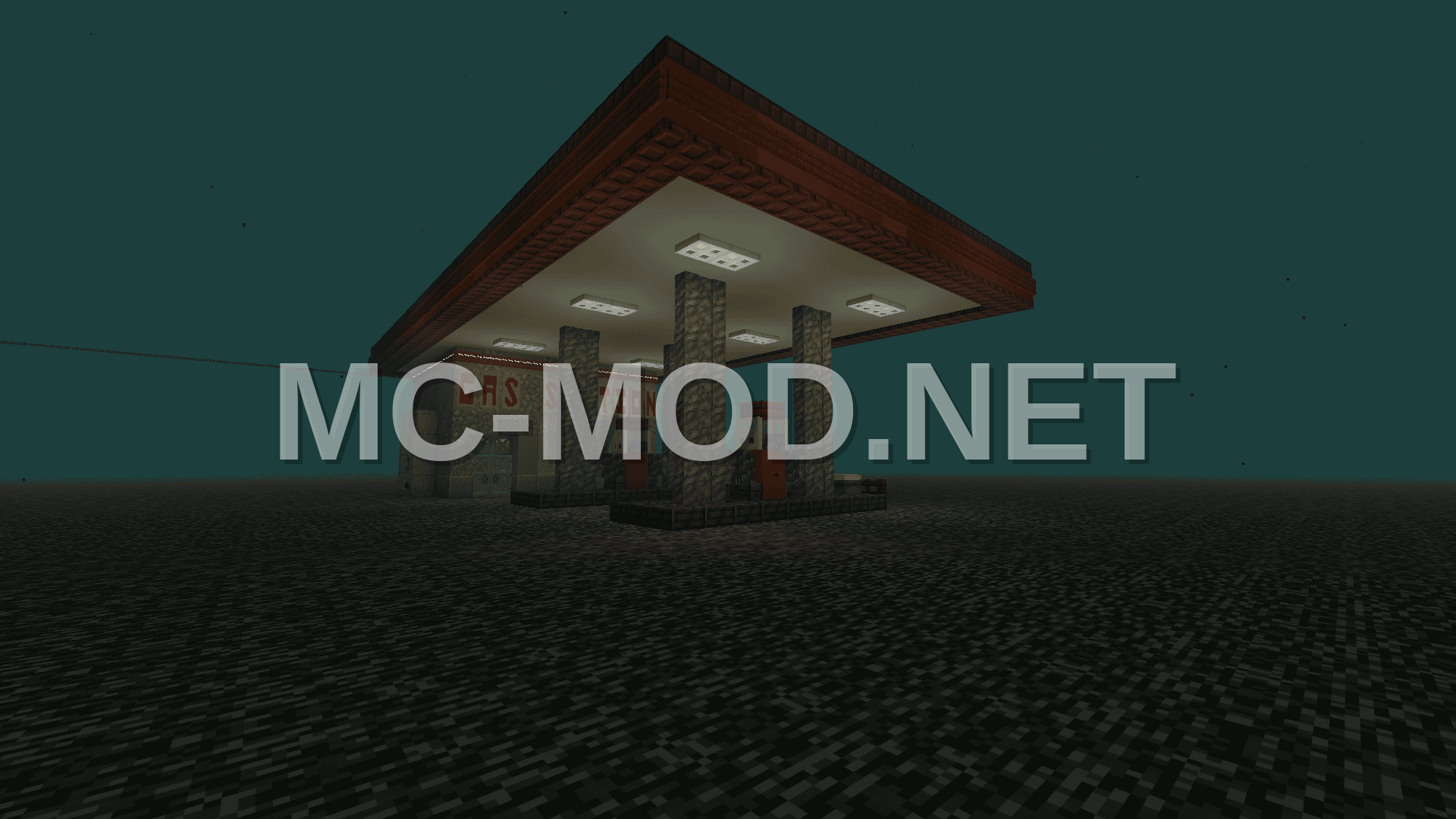 Abandoned Gas Station Build