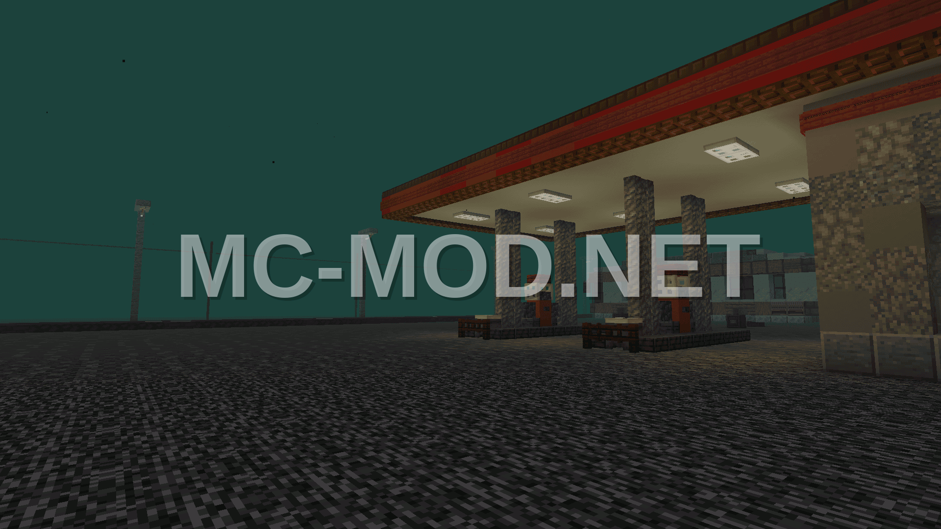 Abandoned Gas Station Build