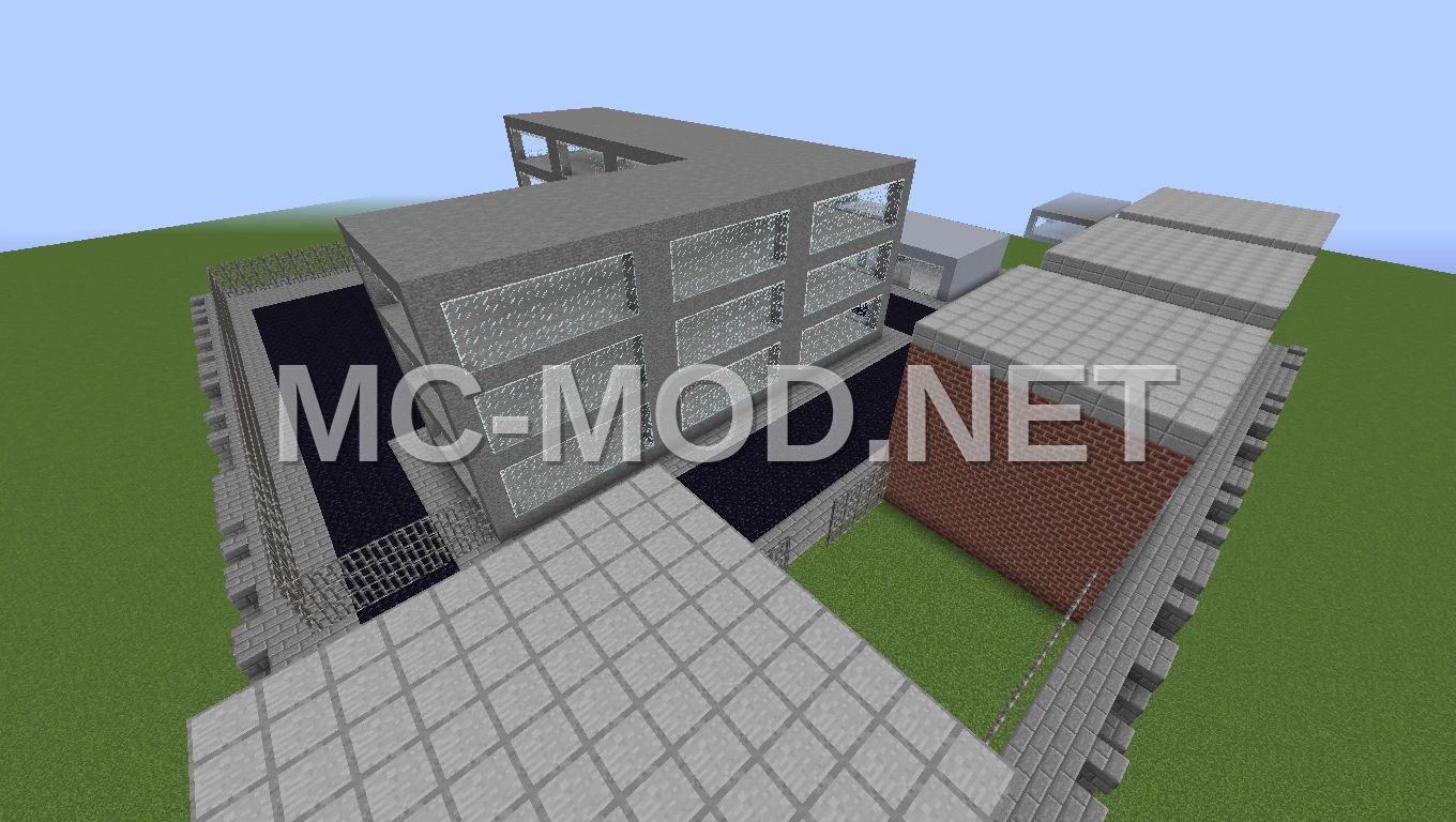 Abandoned Town with Subway System