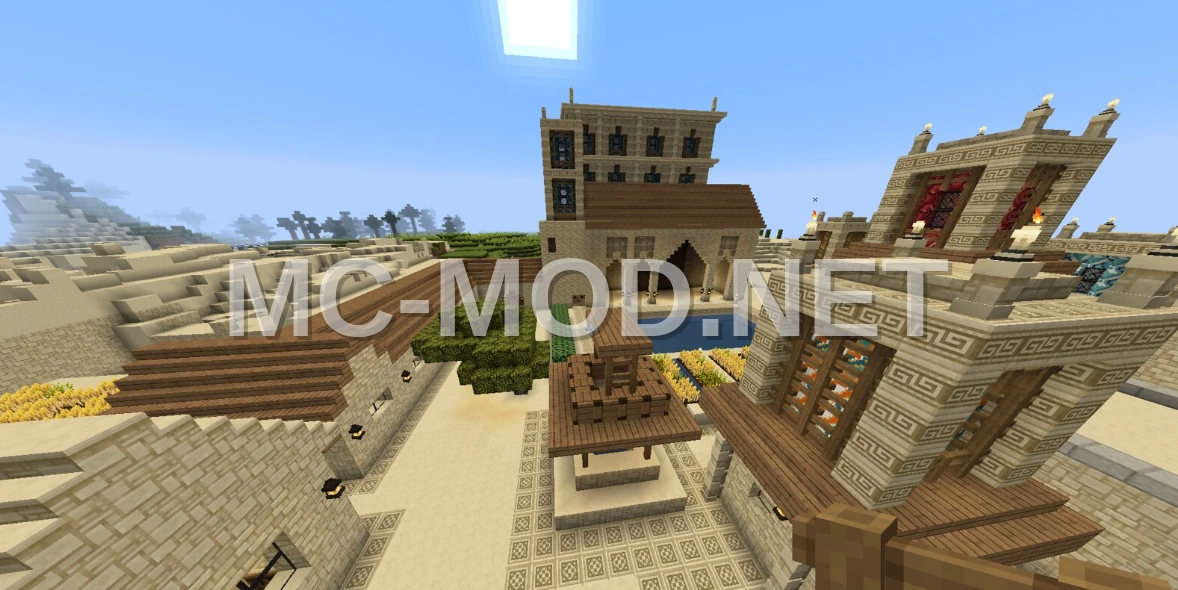 Alhambra Style Desert Village