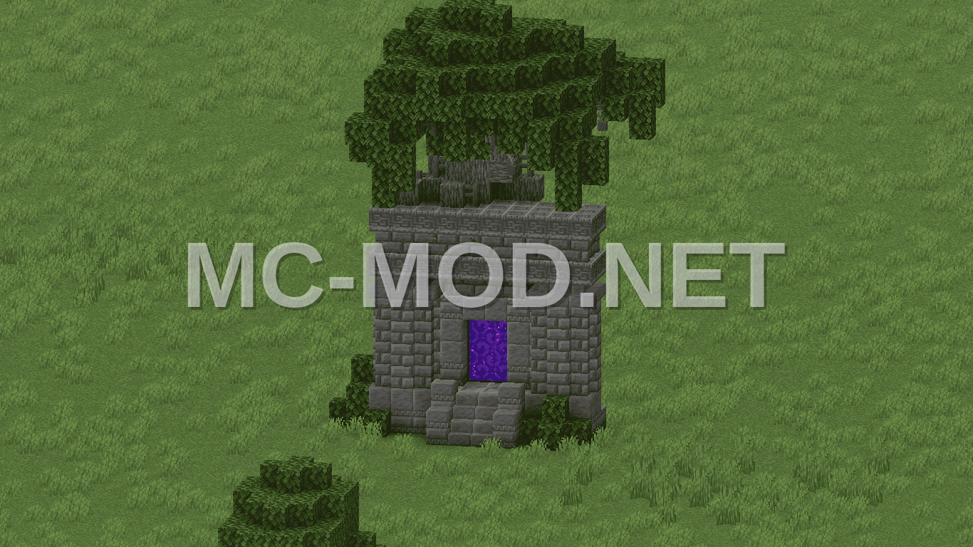 Altar of the Portal Nether Entrance