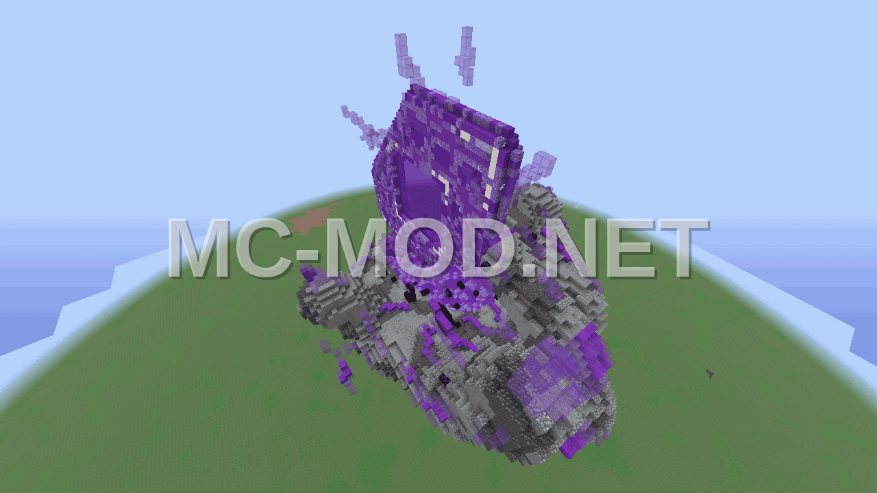 Amethyst Hand Structure