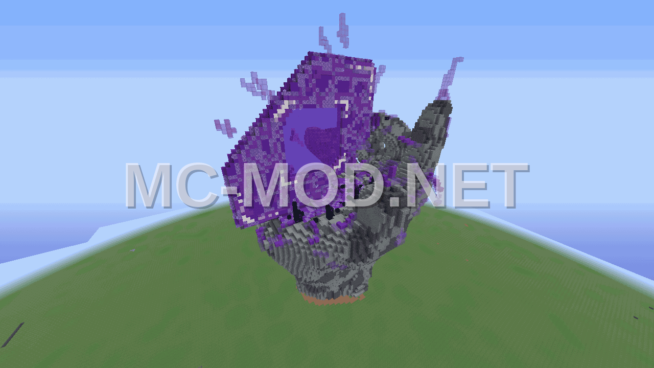 Amethyst Hand Structure