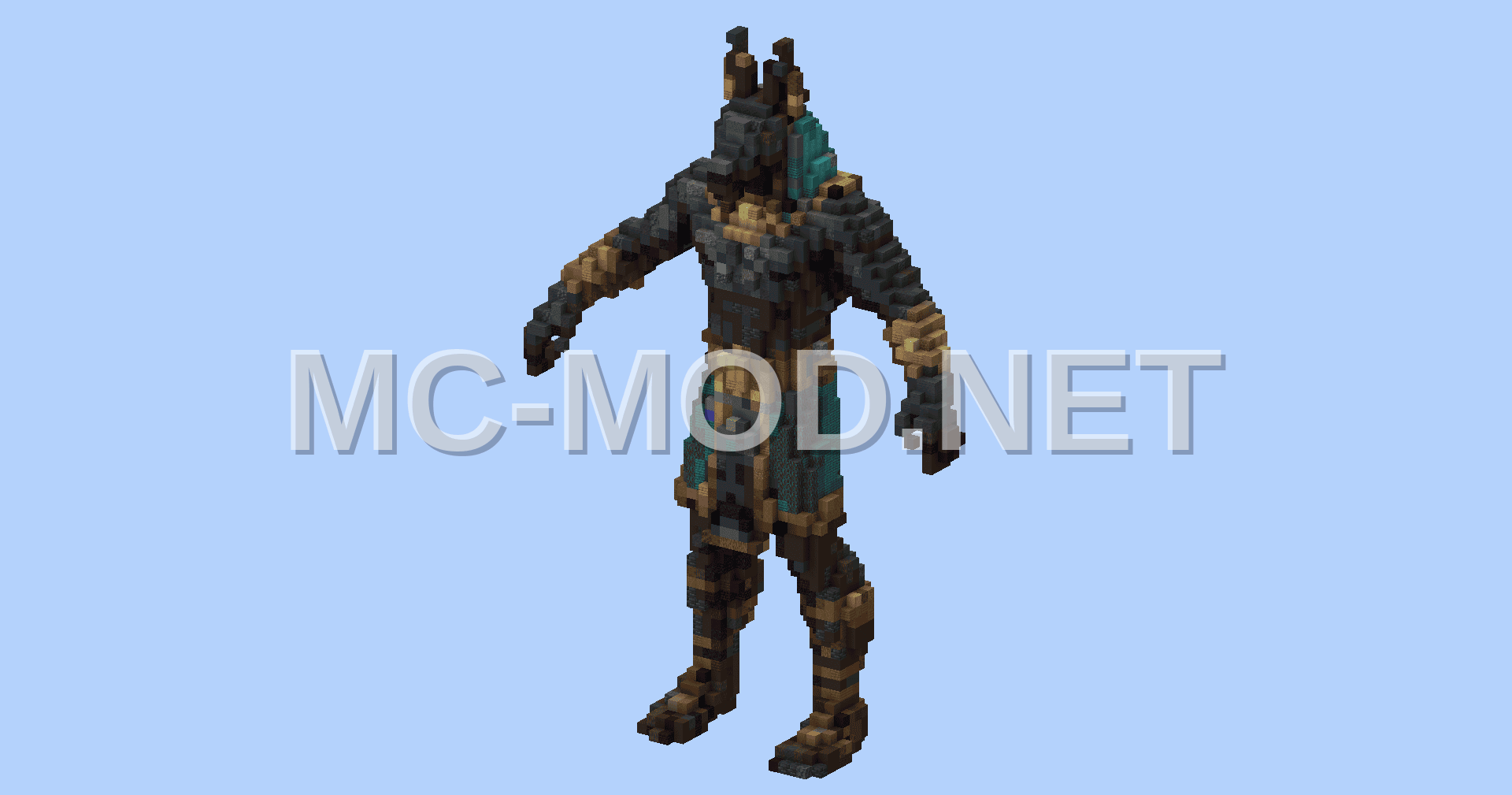 Ancient Anubis Statue