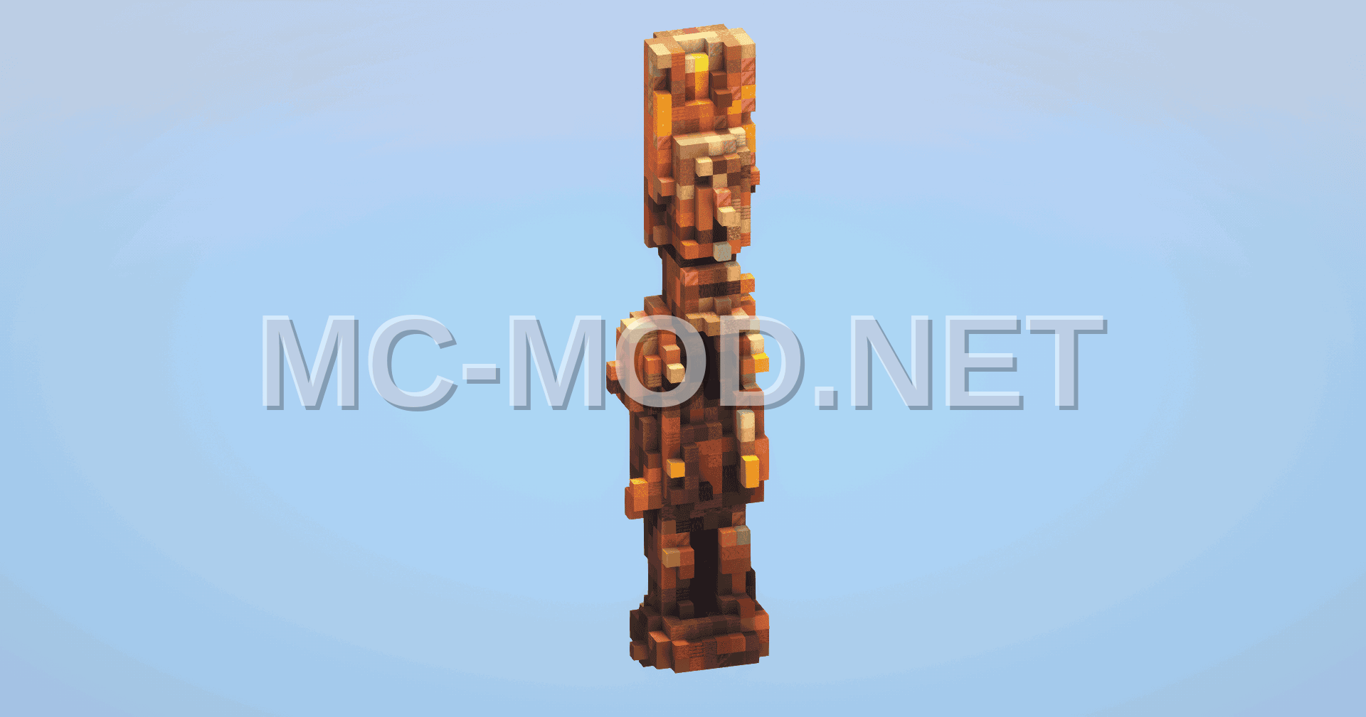 Ancient Aztec Pillar Structure