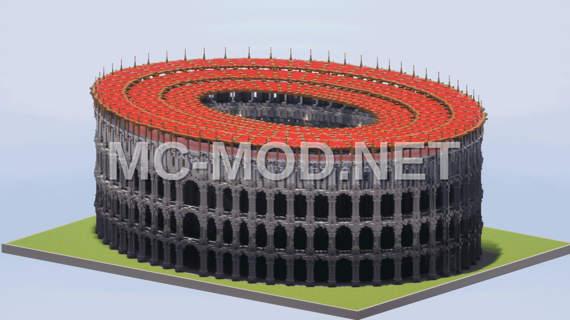 Ancient Colosseum Structure