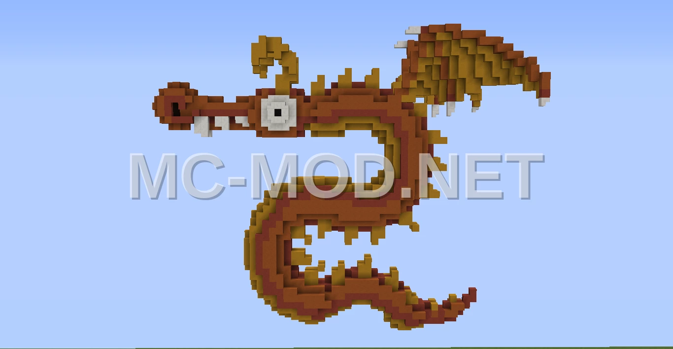 Ancient Dragon Statue