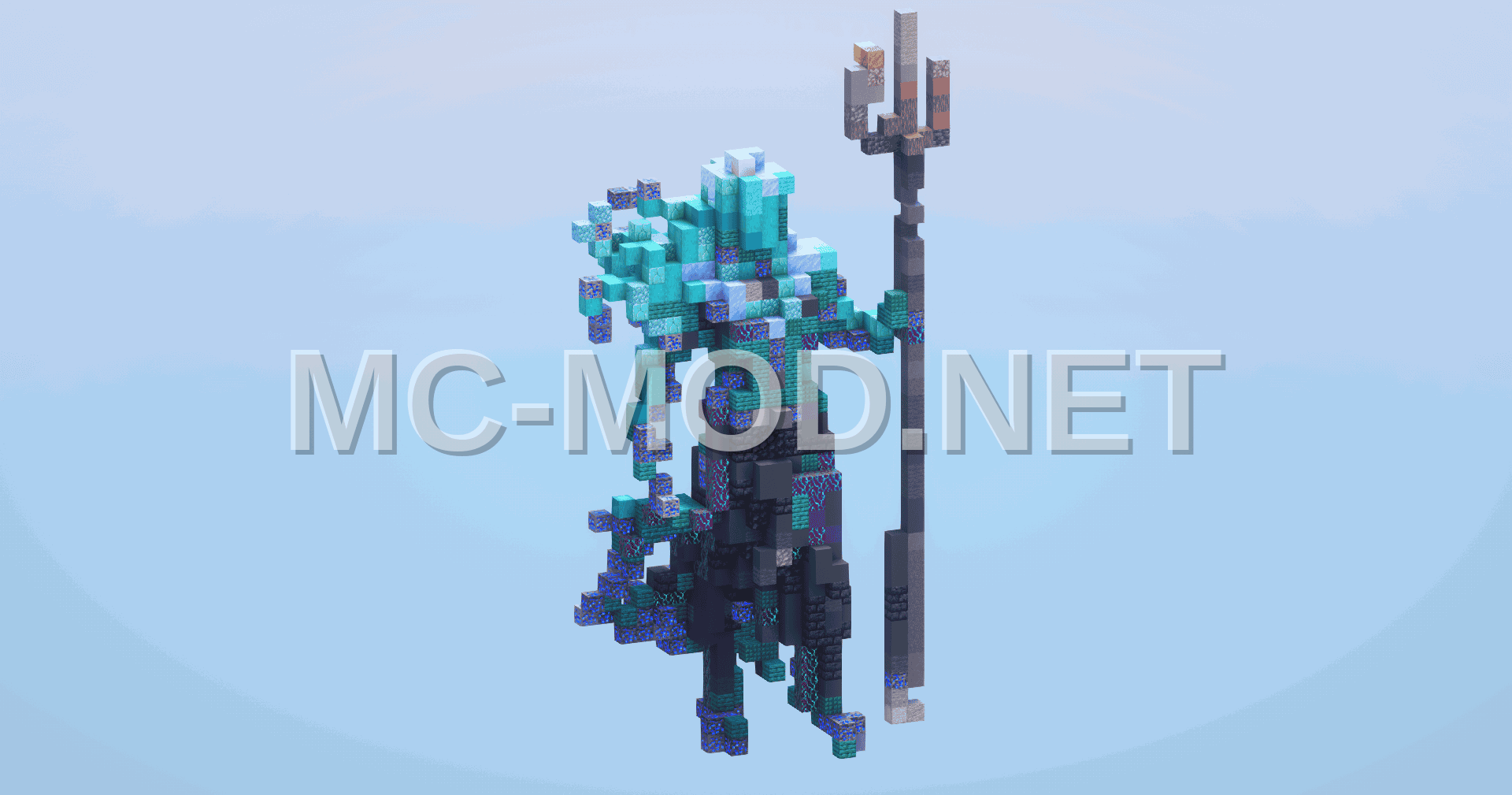 Ancient Greek-Roman Poseidon Statue