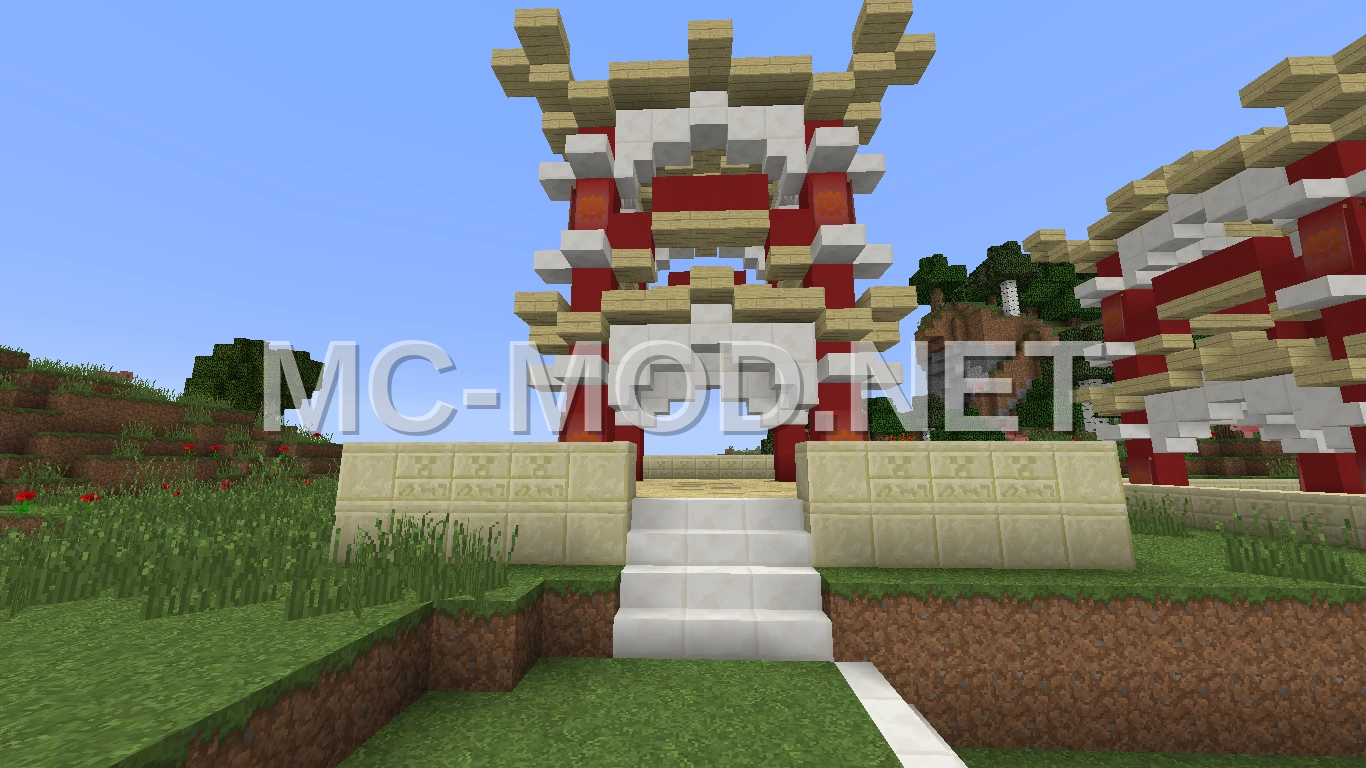 Ancient Japanese Temple Structure
