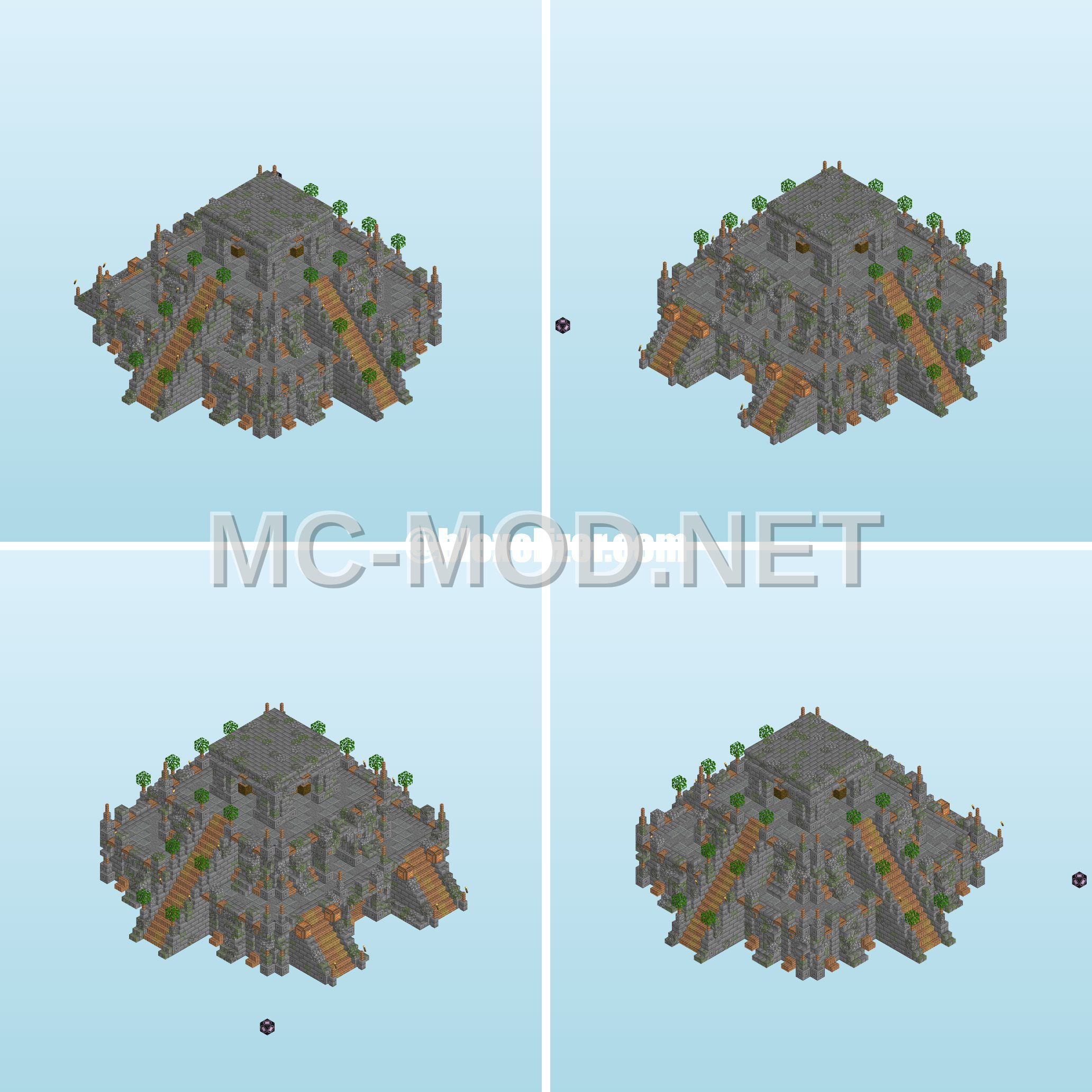 Jungle Temple Ruins – Stone Bricks Structure