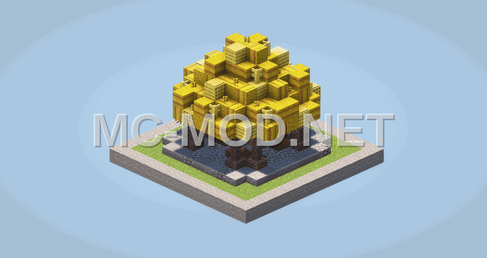 Ancient Mayan Pyramid Depot