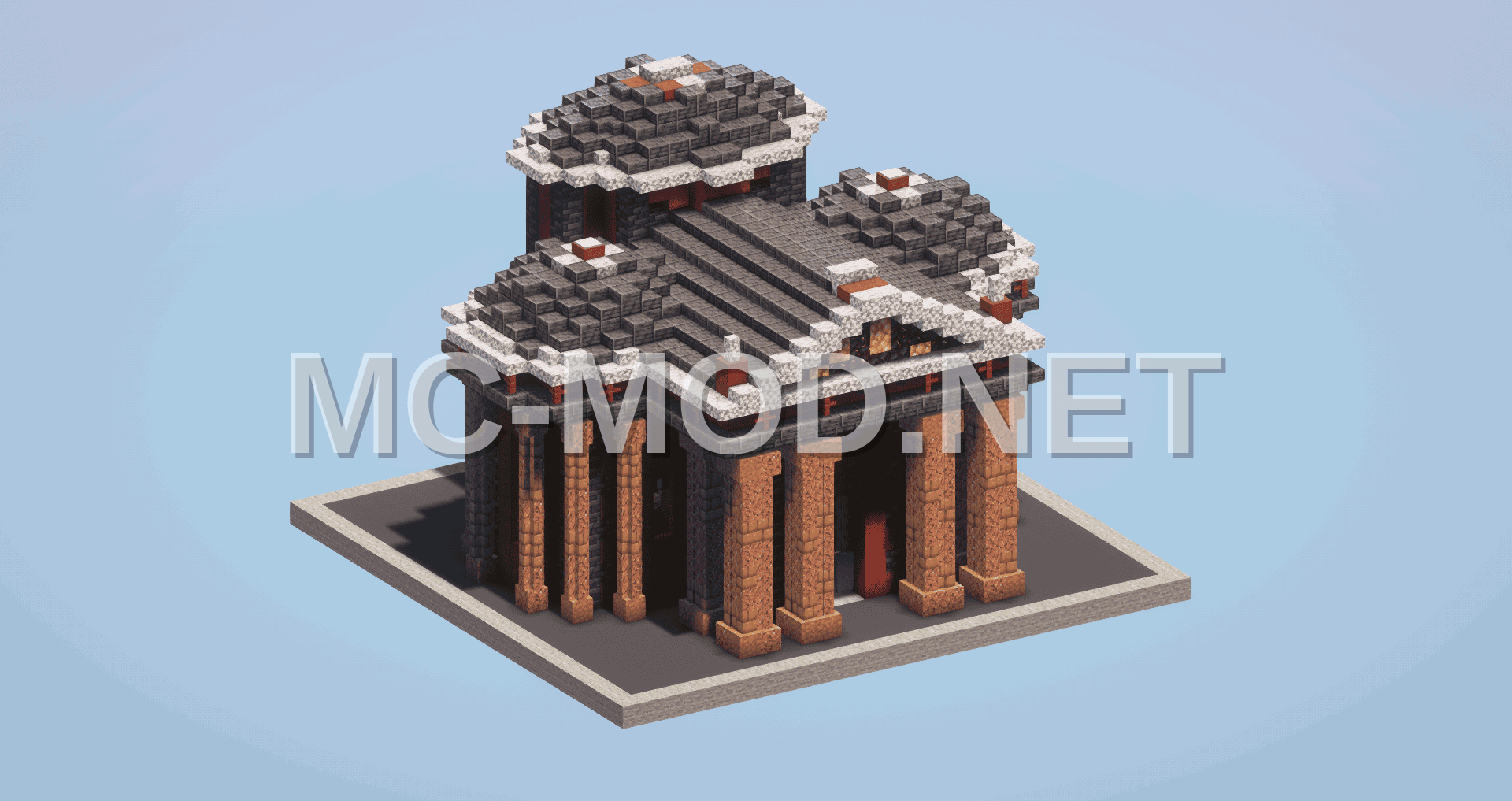 Ancient Roman Temple Of Mars