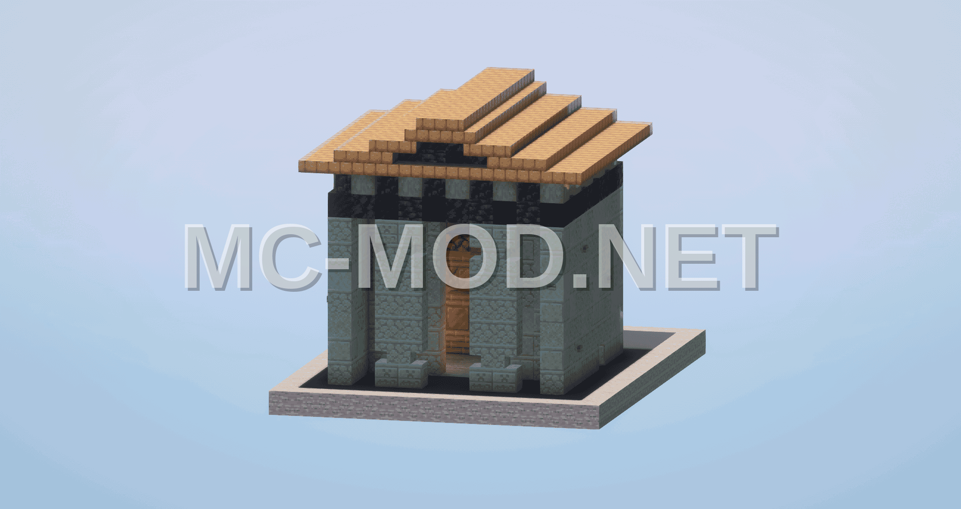 Ancient Roman Temples Structure