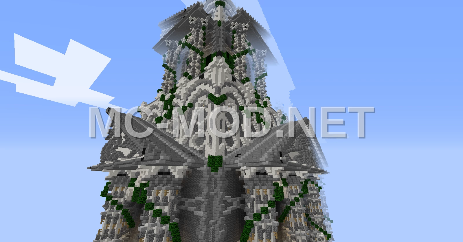 Ancient Cobblestone Temple Structure