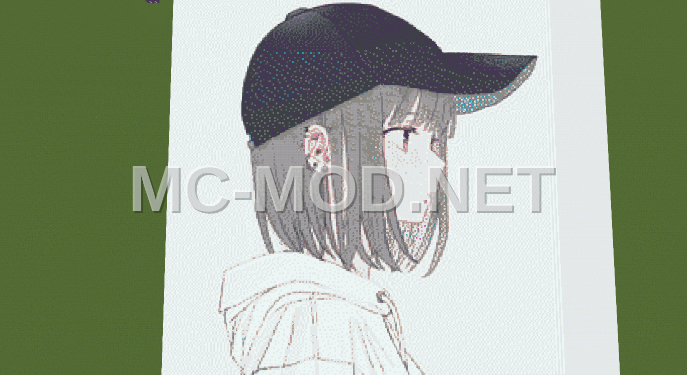 Anime Style Sister Pixel Art