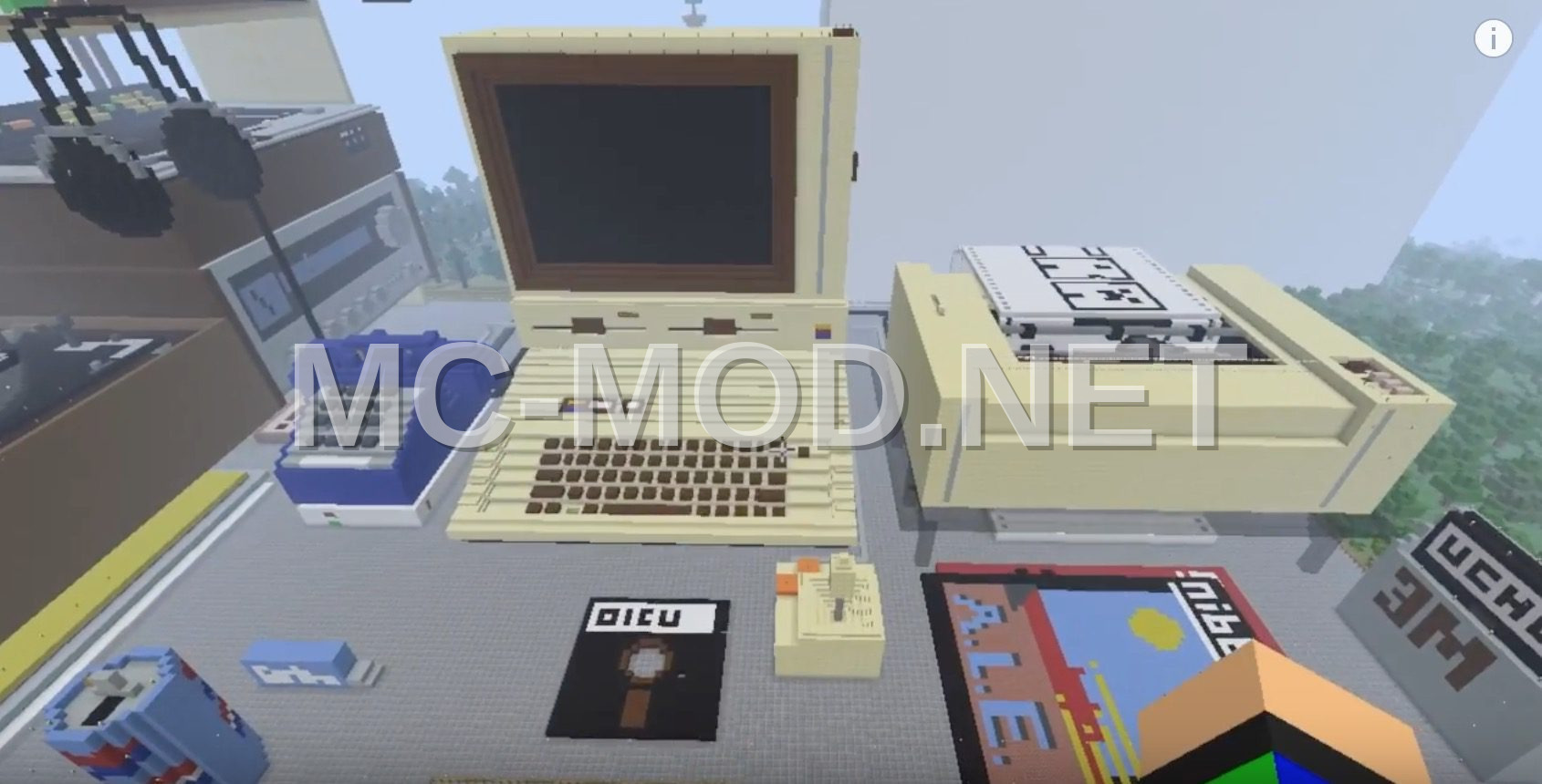 Apple IIe Computer with Peripherals