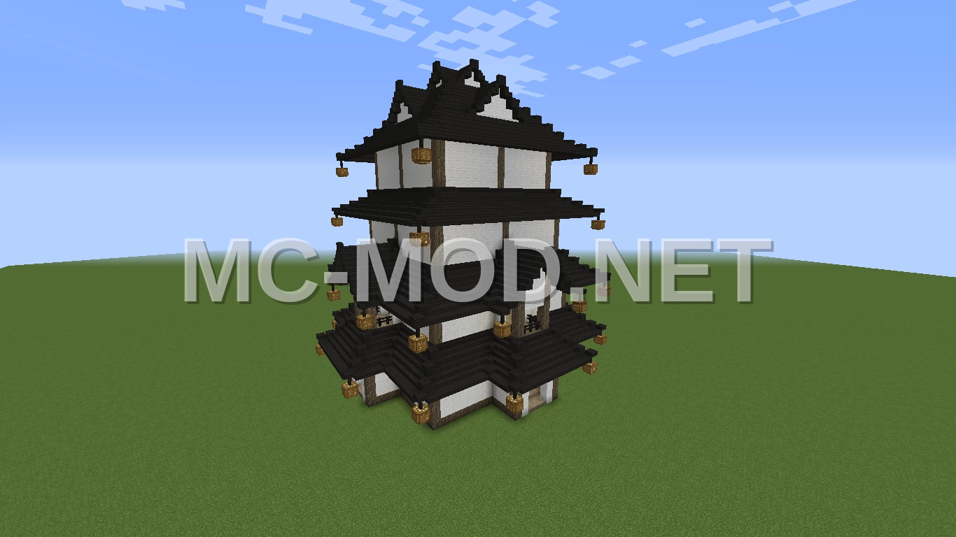 Asian Pagoda Structure