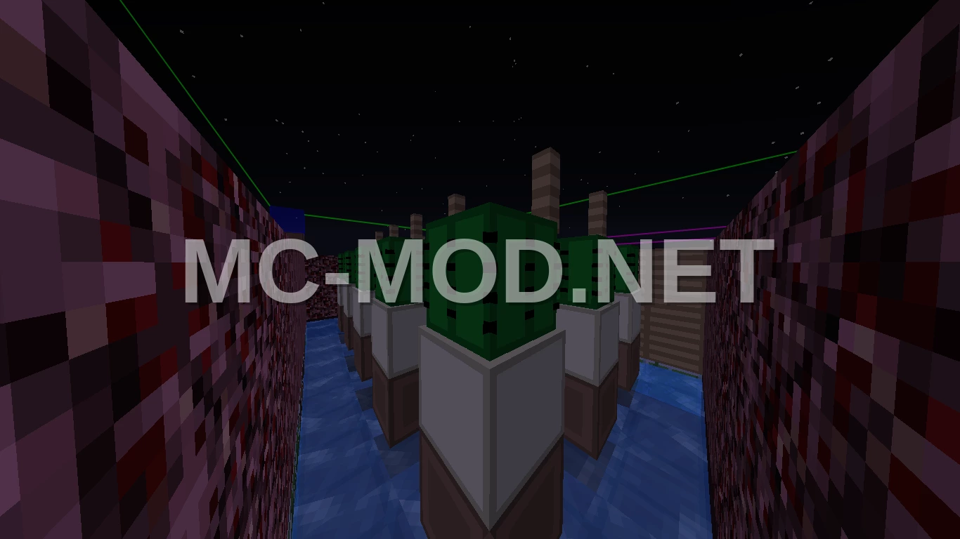 Compact Cactus Farm – Redstone