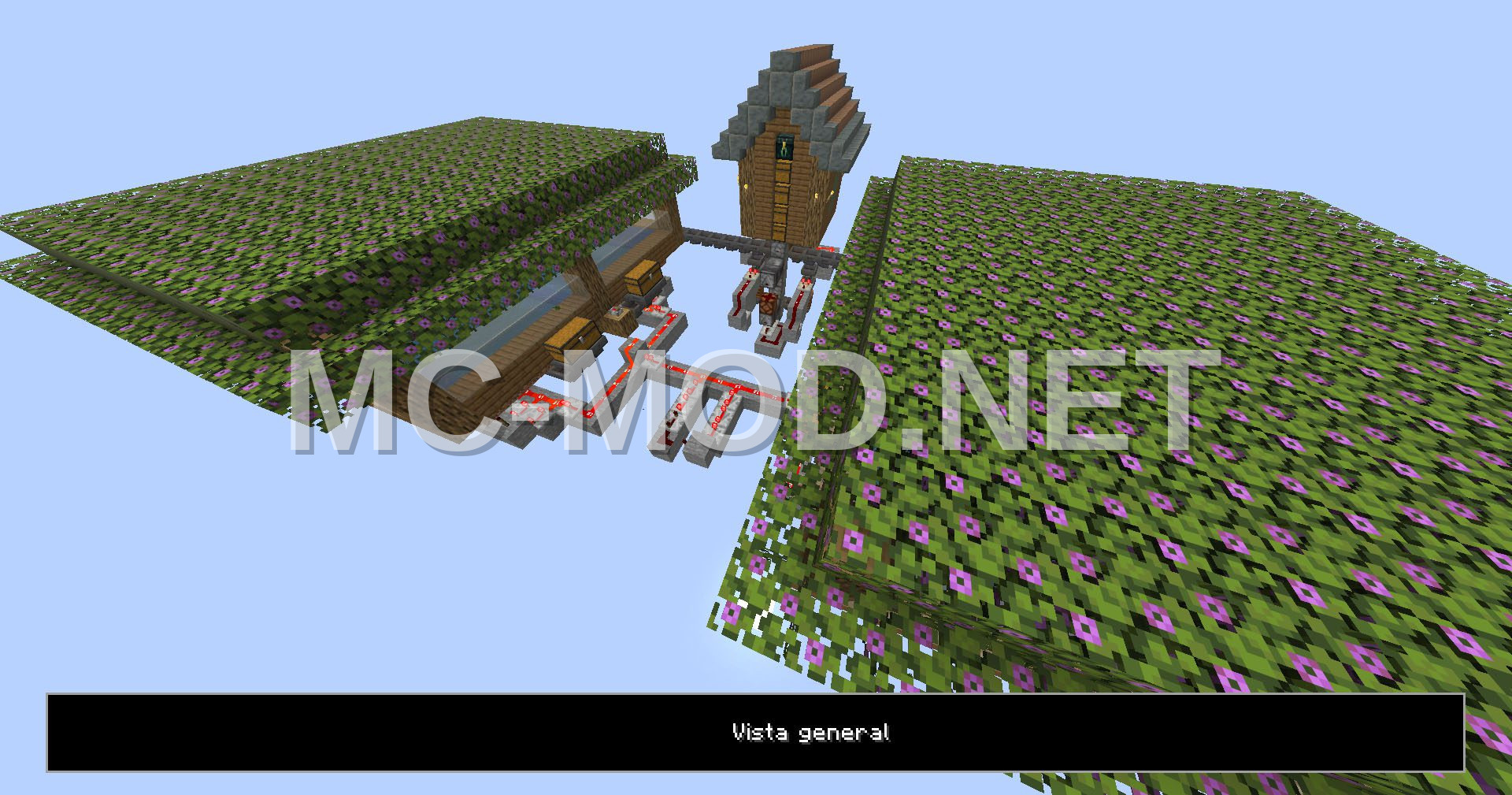 Automated Flower Farm With Storage