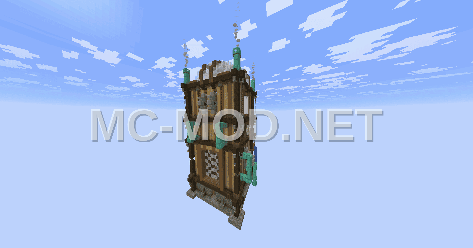 Automated Resin Farm With Decoration