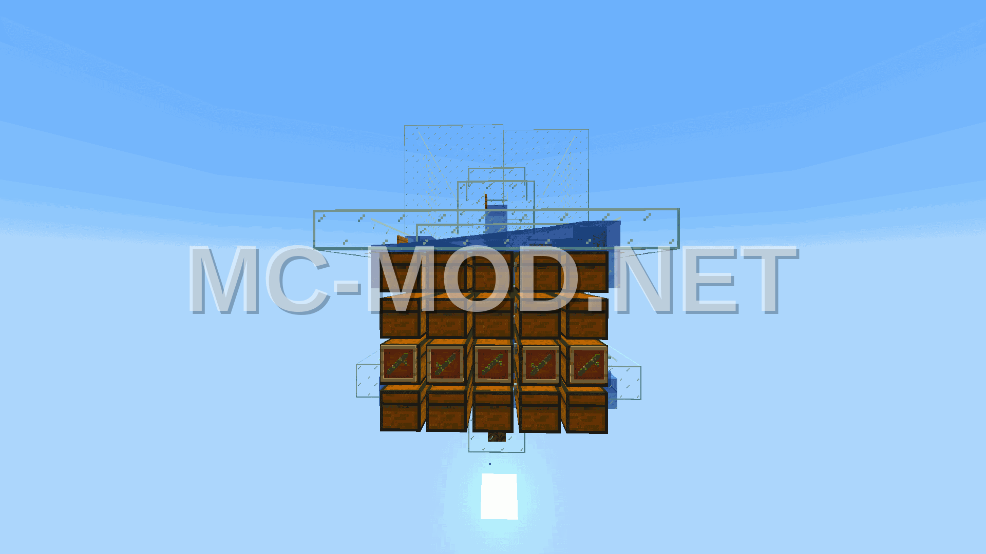Automatic Bamboo Farm With Storage