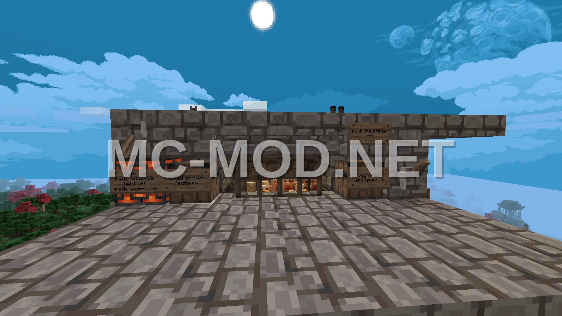 Cobblestone Automatic Chicken Farm