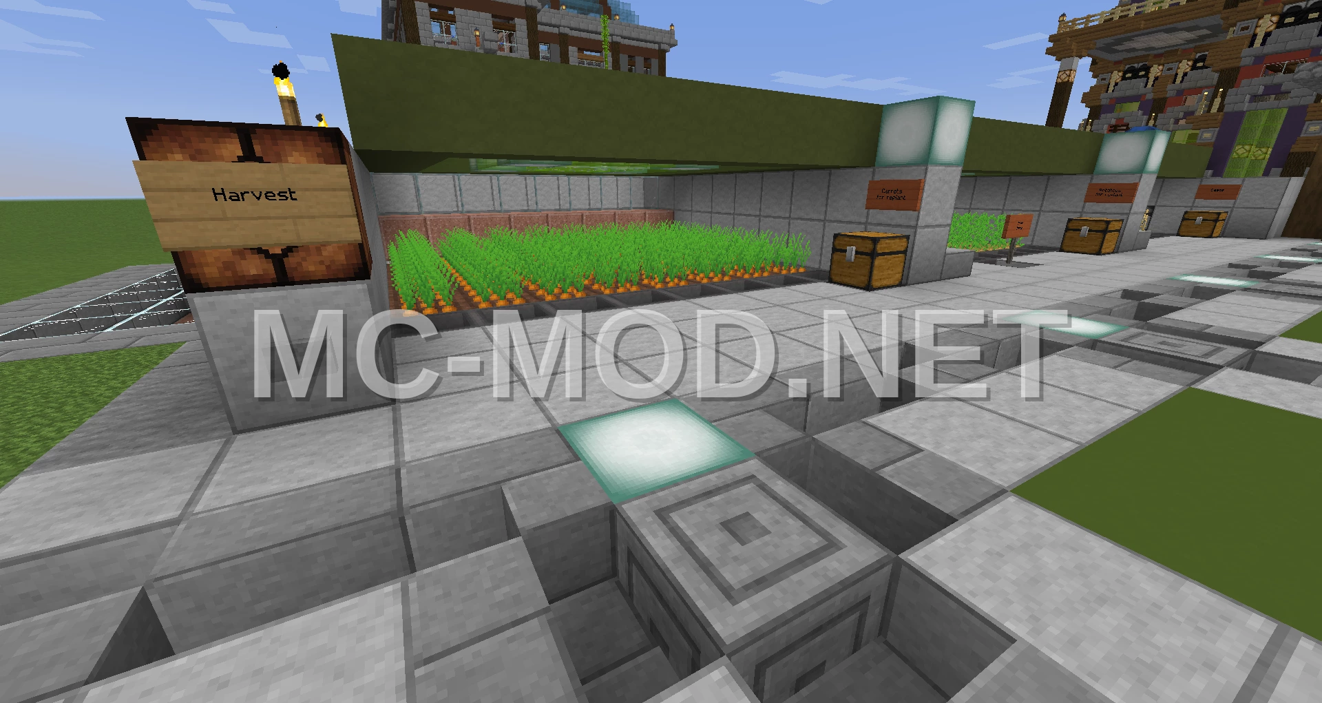 Automatic Food Farm for Minecraft