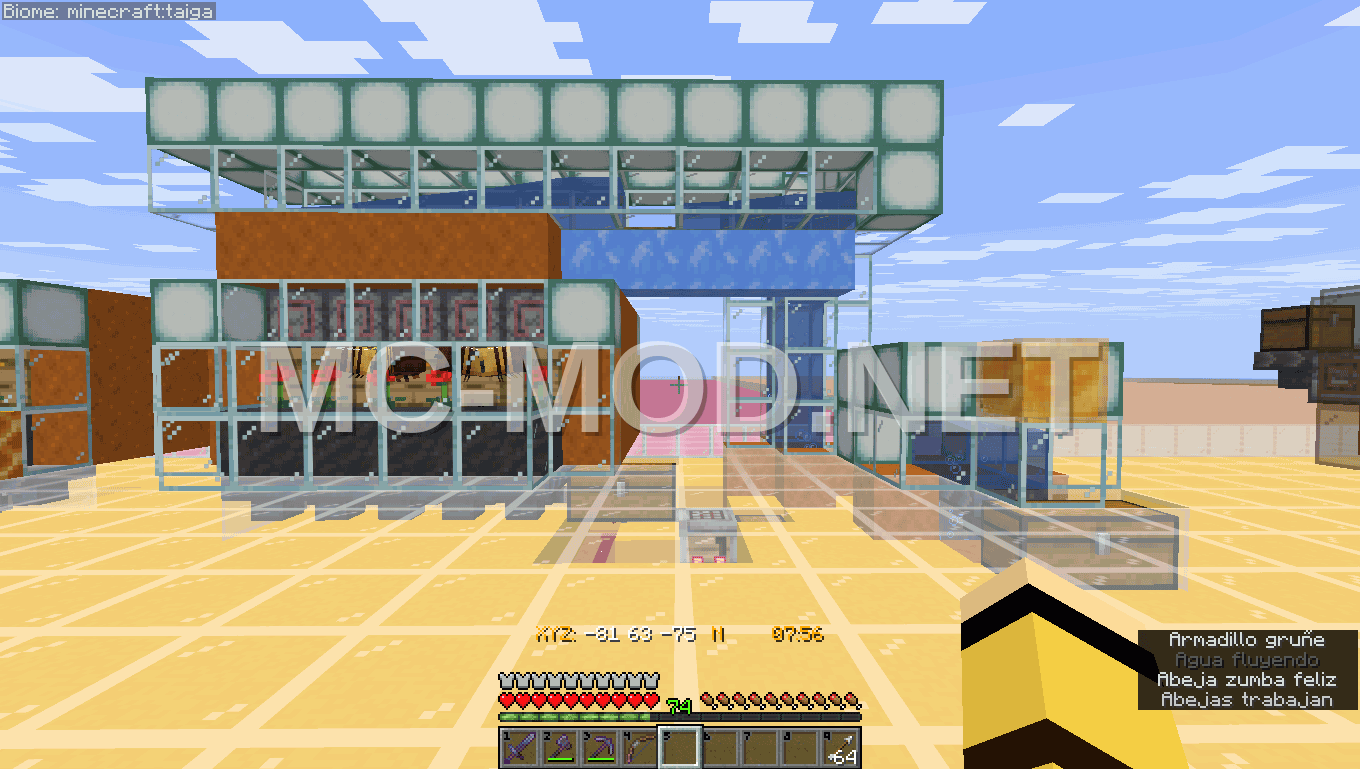 Automatic Honey Farm With Auto-Crafting