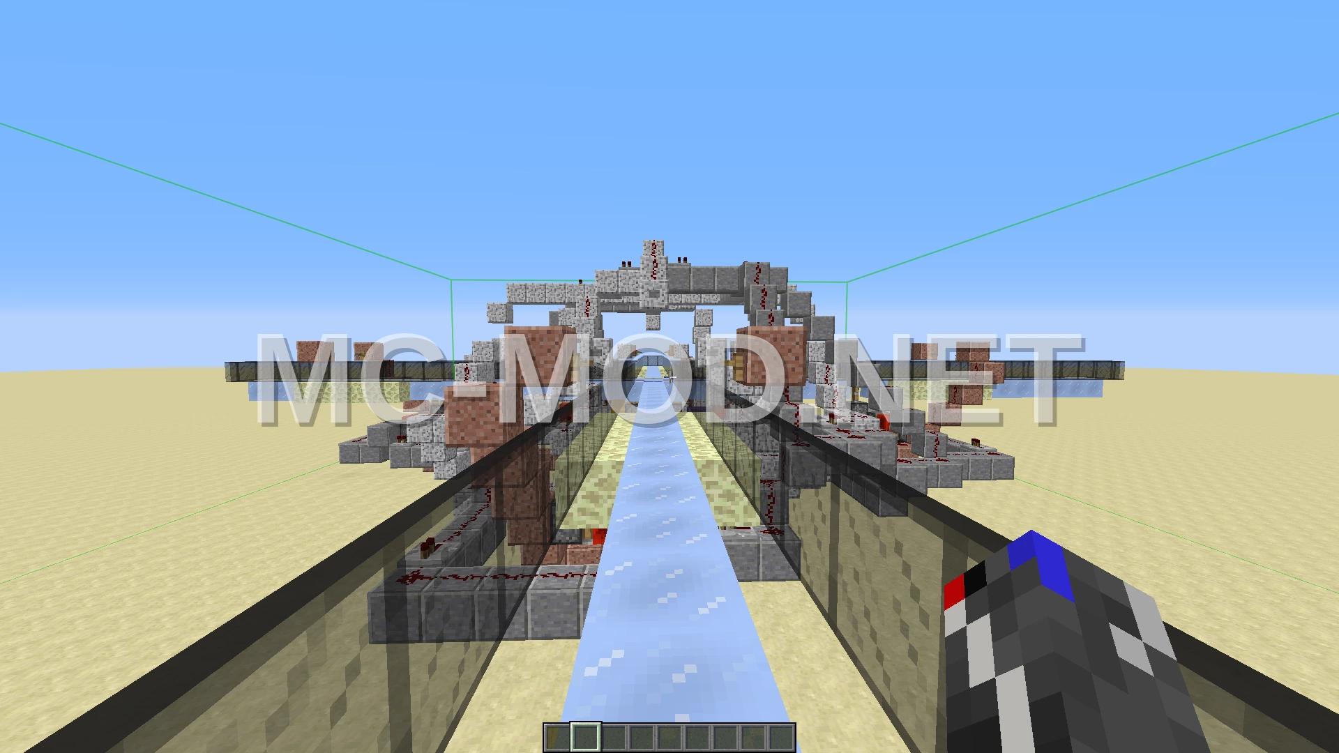 Automatic Ice Boat Crossing