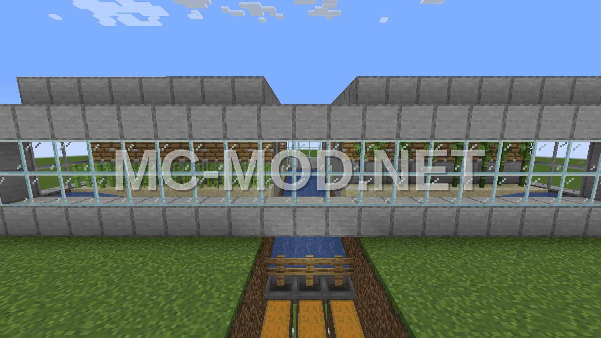 Automatic Sugar Cane and Bamboo Farm