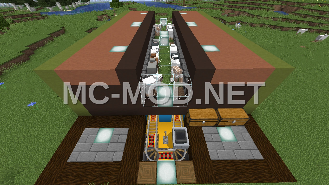 Automatic Wool Farm – Redstone Utility
